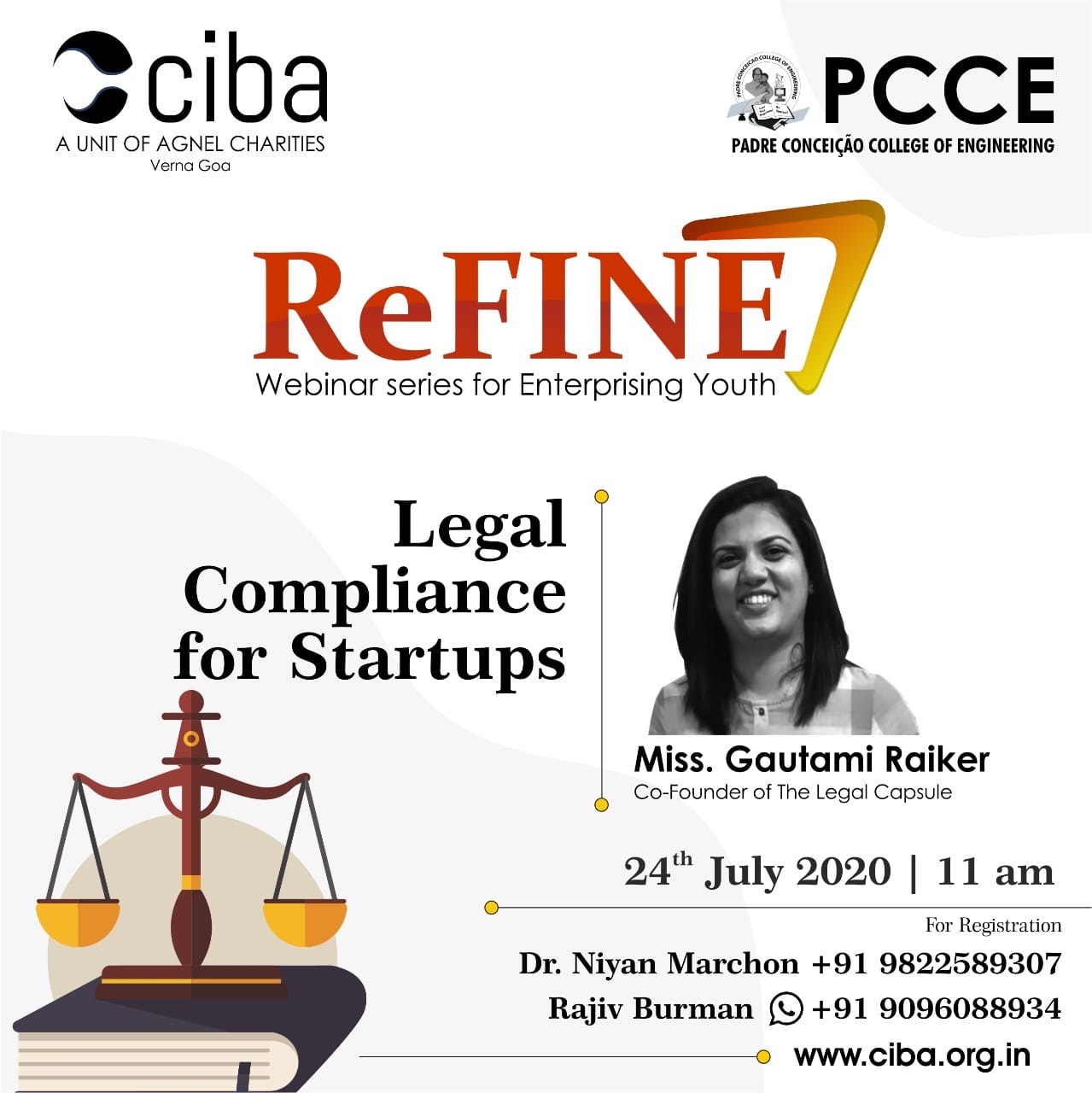 ciba-ReFINE - Legal Compliance for Startups